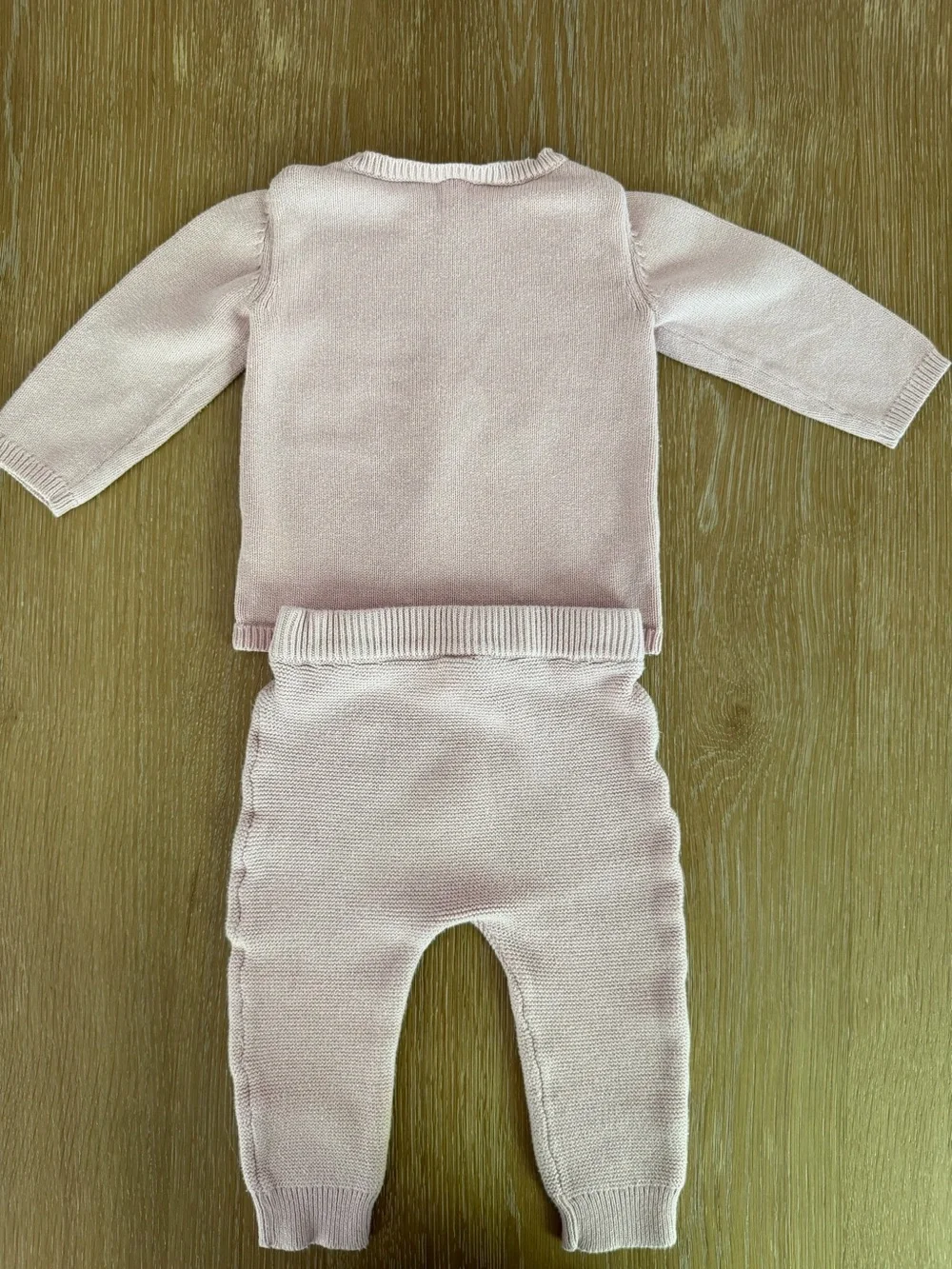 Carter's Blush Knit Two-Piece Sweater Set