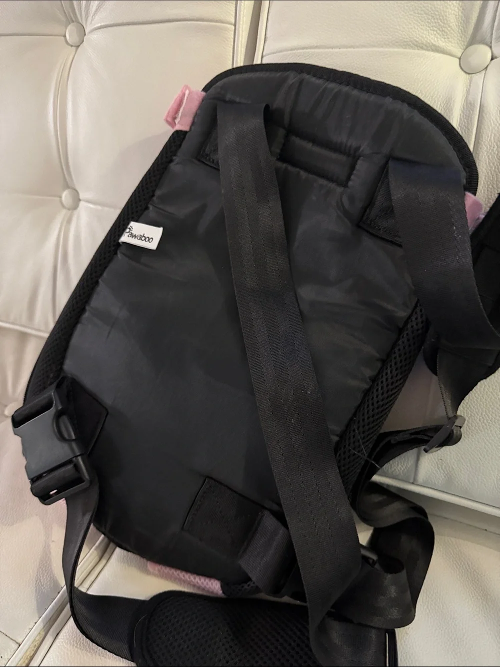 Pink Pawaboo dog carrier