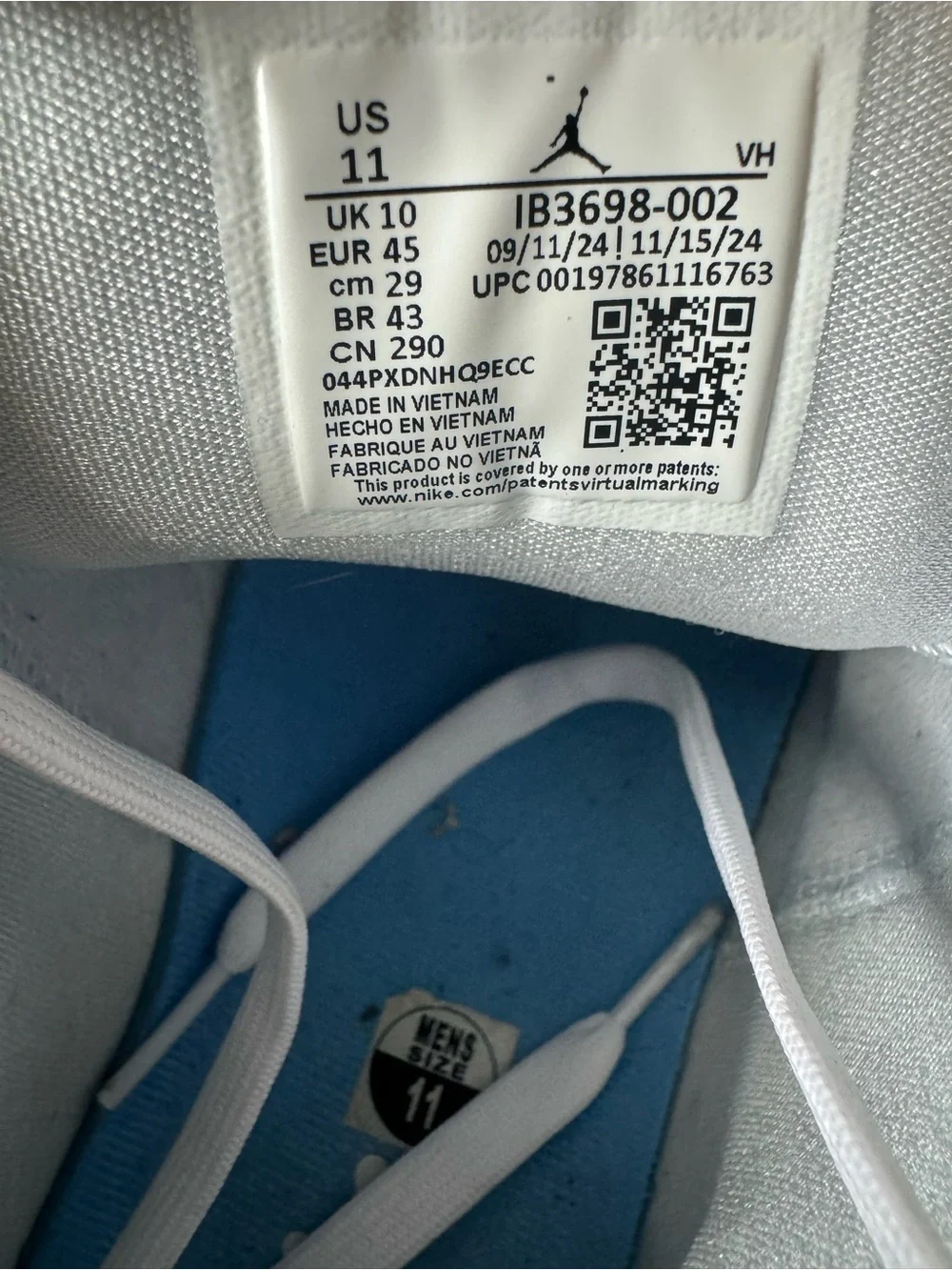 Jordan smooth white