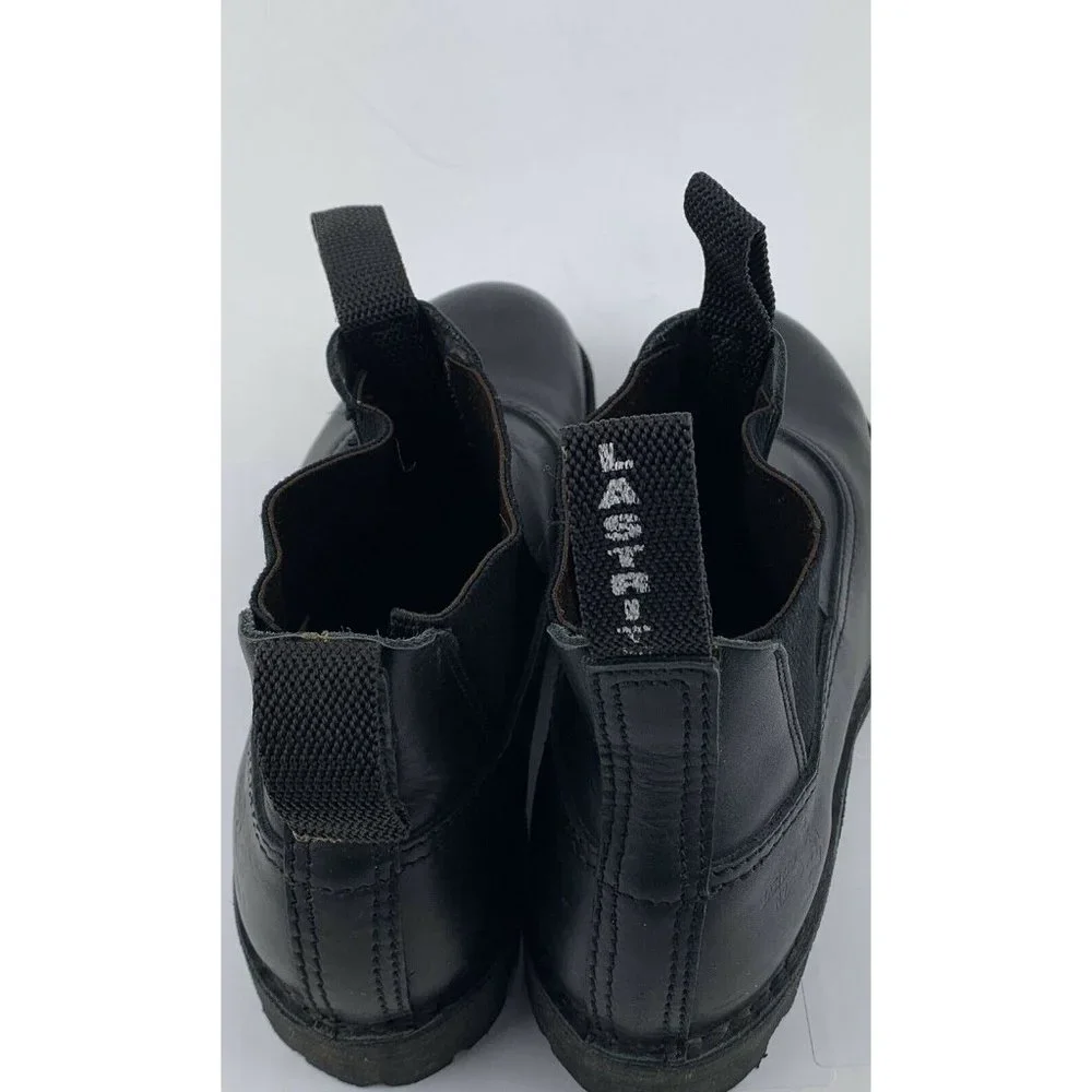 Lastrite New Zealand Mens Black Leather‎ Ankle Boot