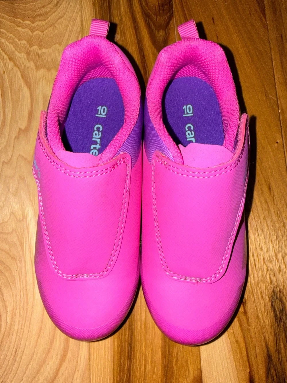 Carters cleats toddler girls size 10