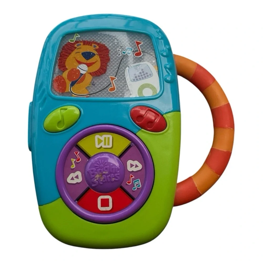 Bright Starts Get Movin' Music Player Lion Musical Toy For Babies Toddlers Rare