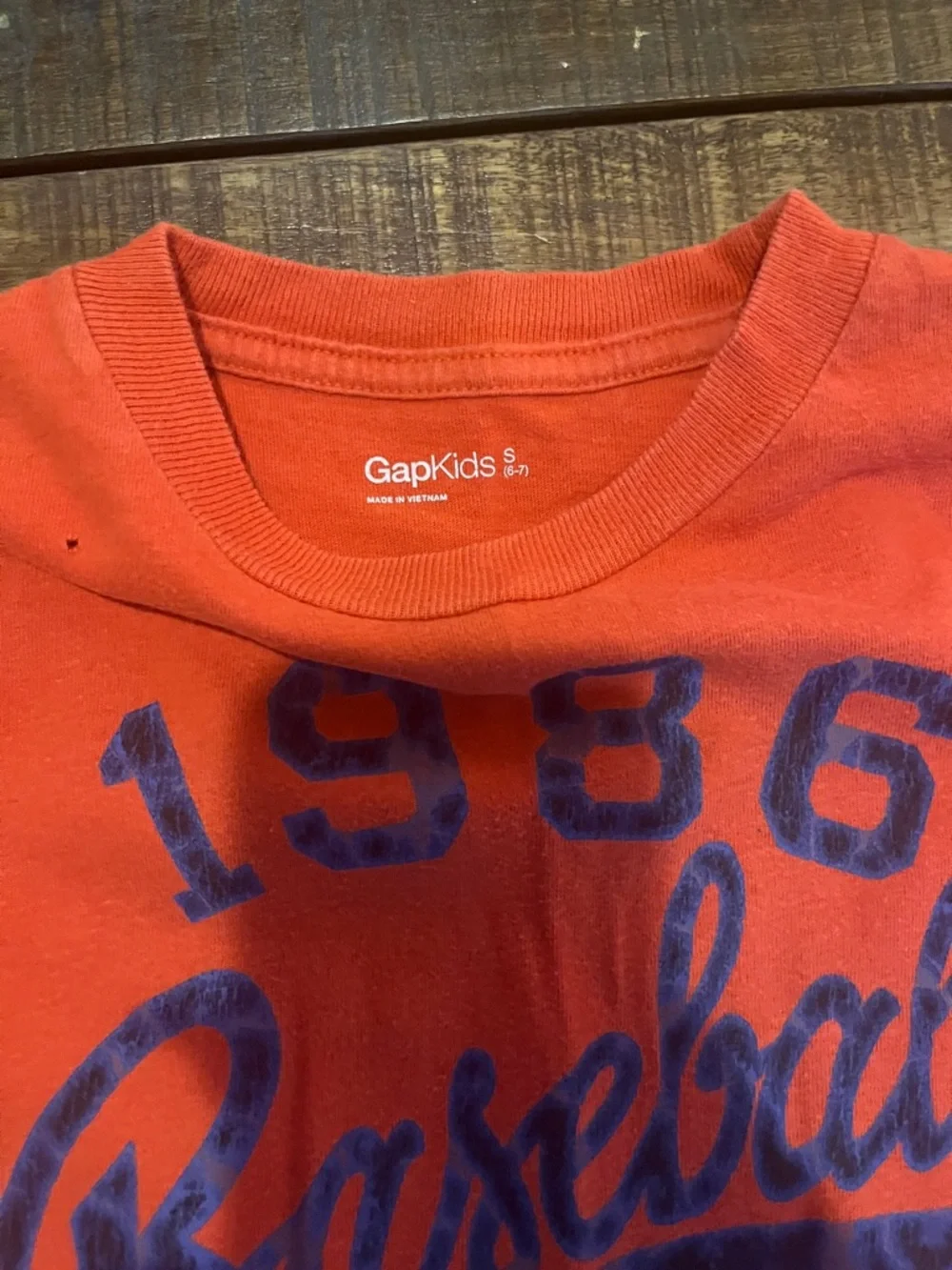 GAP bright orange