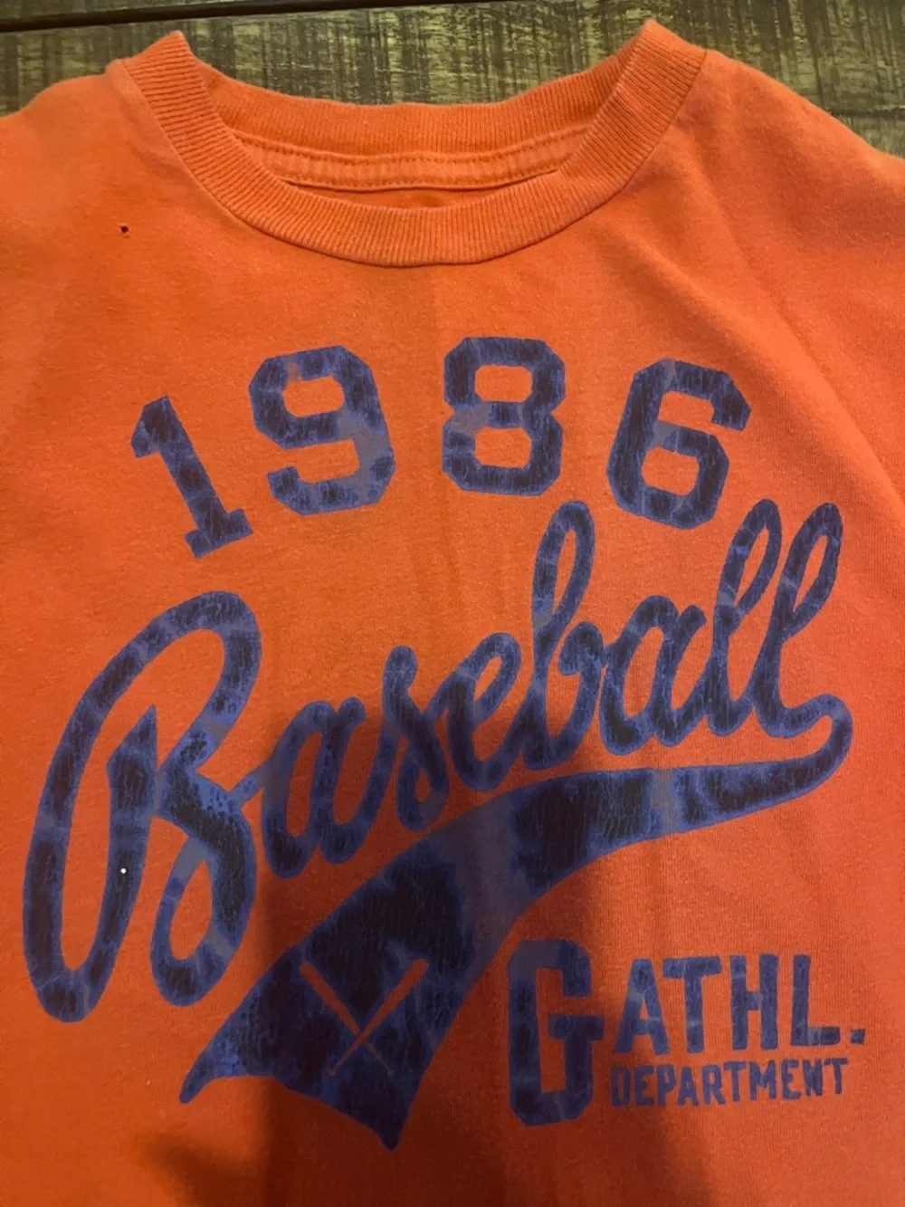 GAP bright orange