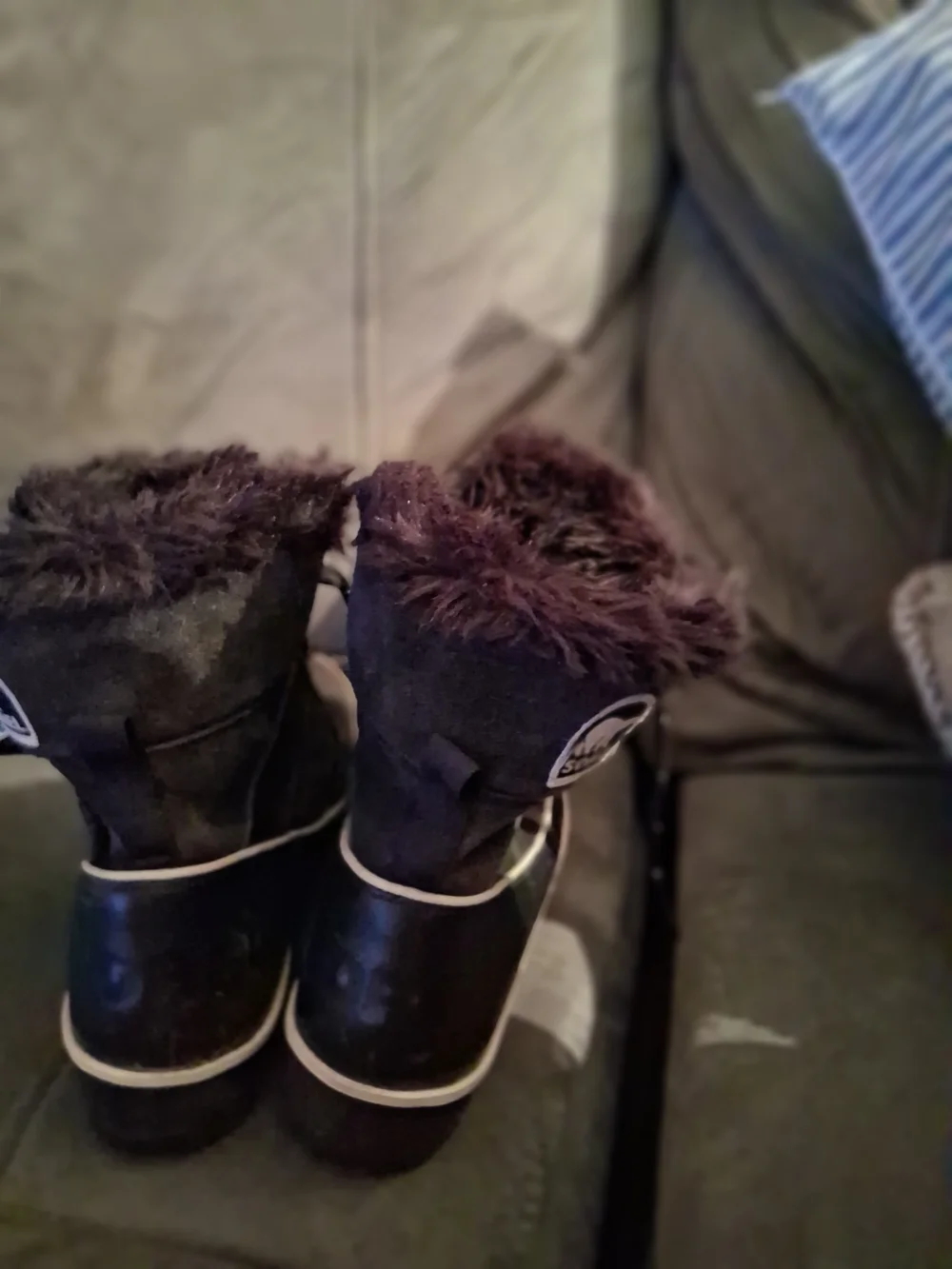 Sorel Caribou Buff Waterproof WOMENS 9 Winter Boots NL2089-010 Waterproof Black