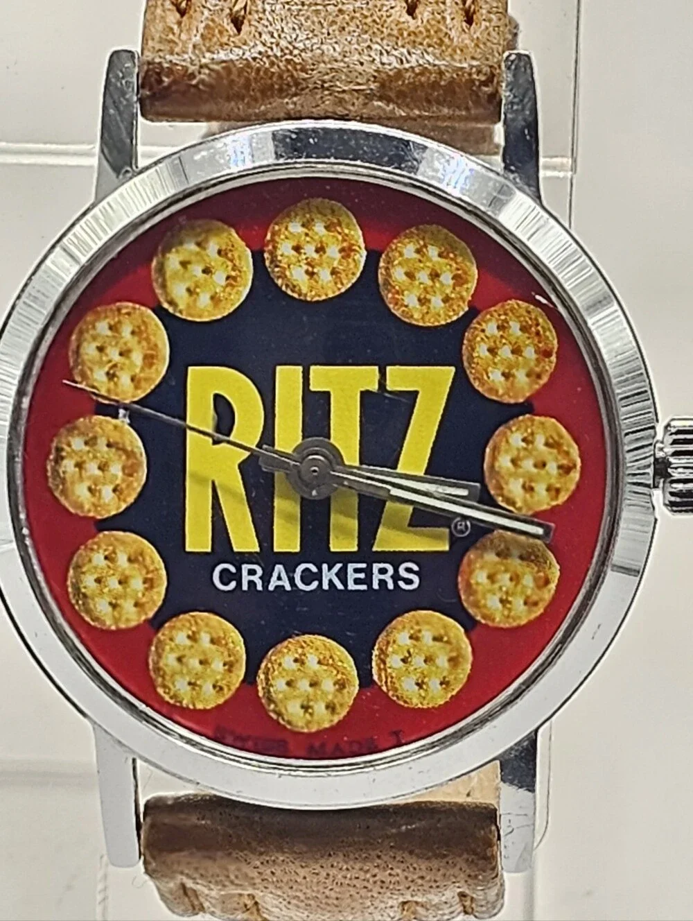 1971 National Biscuit Co Ritz Cracker Promotion Wristwatch Running
