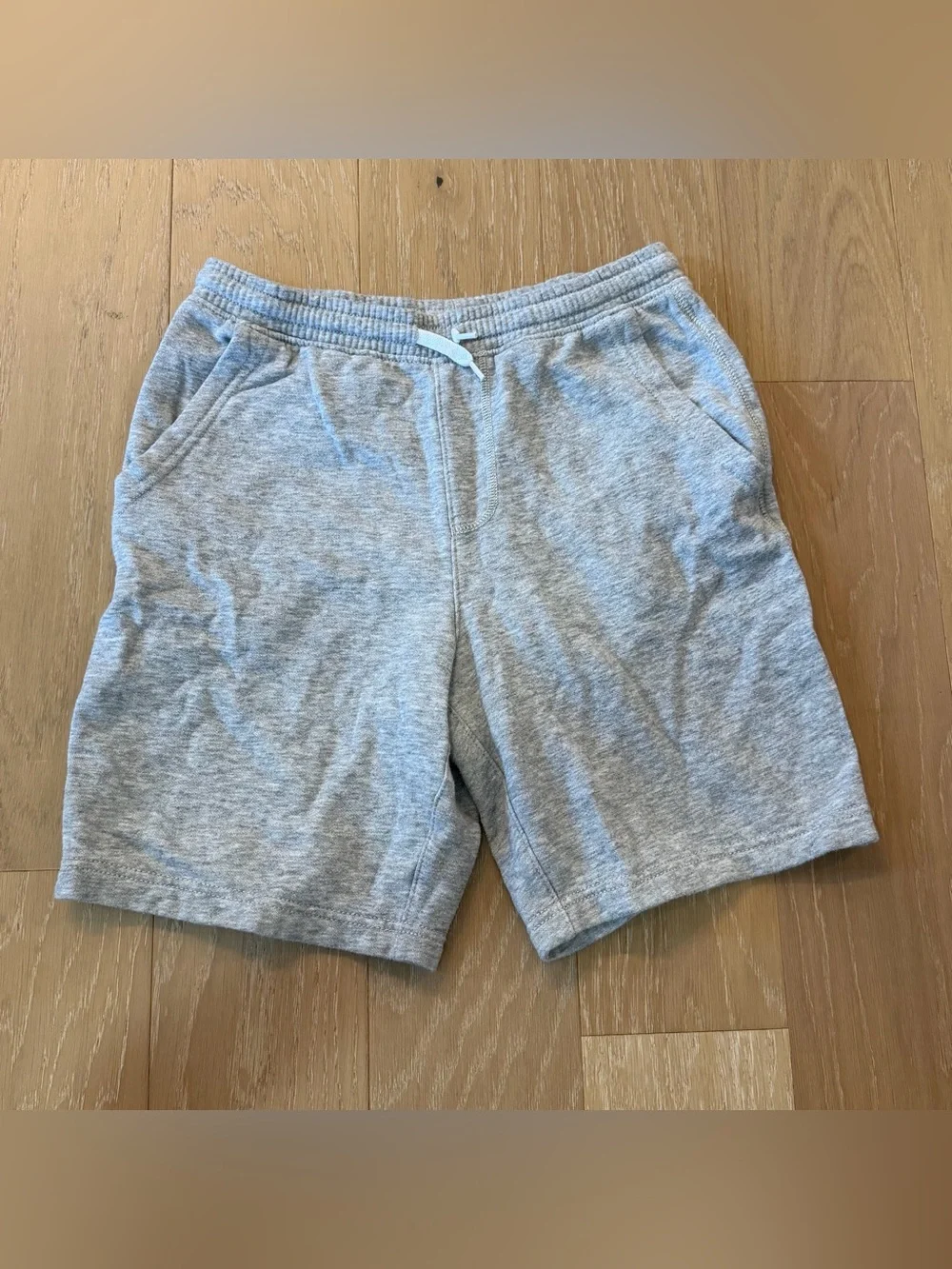 Men's Gray Casual Knit Shorts - Comfortable Everyday Wear
