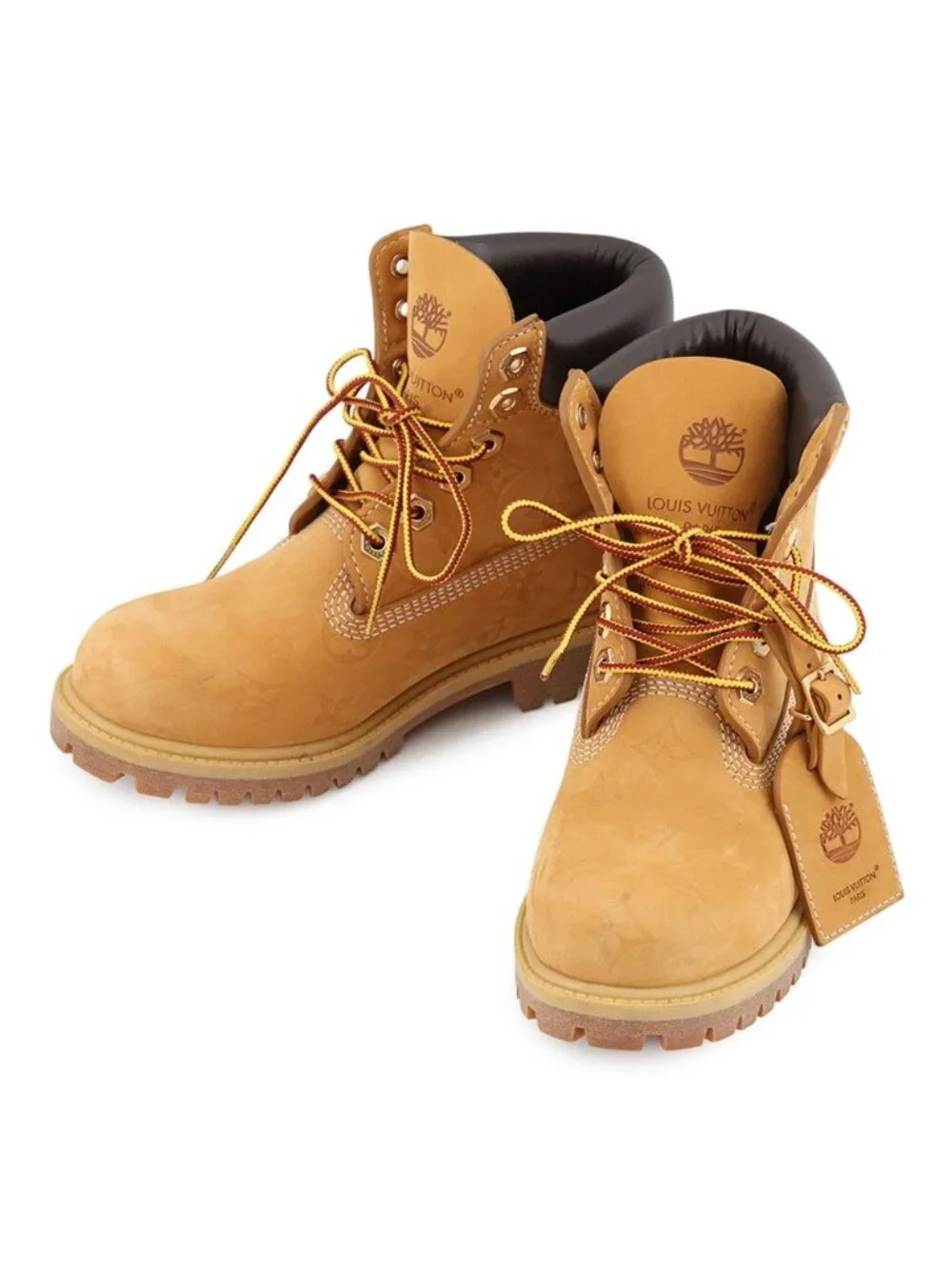 Louis Vuitton Boots Timberland Collaboration 6 Inch Premium 3.5 Shoes