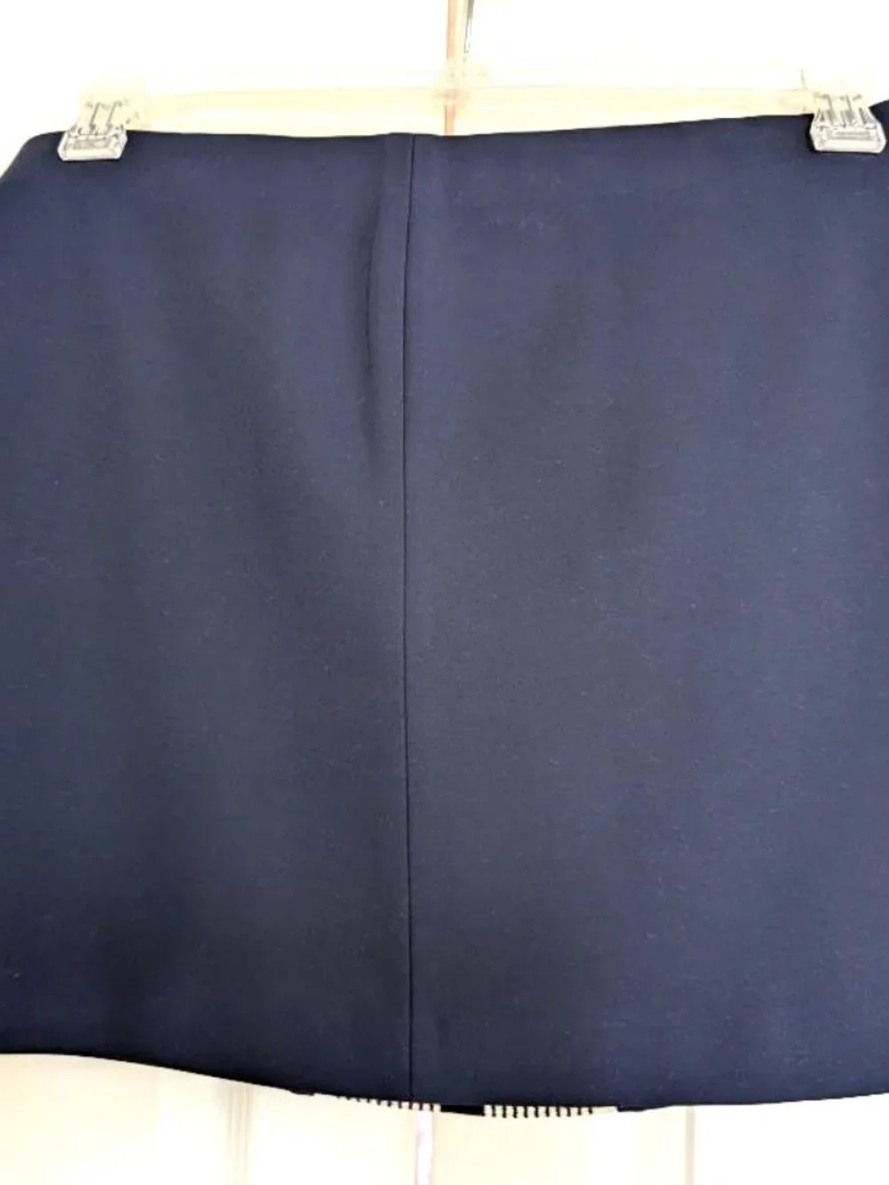 Tory Burch Sport Ponte A-line Skirt Womens L Center Stripe MSRP $165 Tennis Golf
