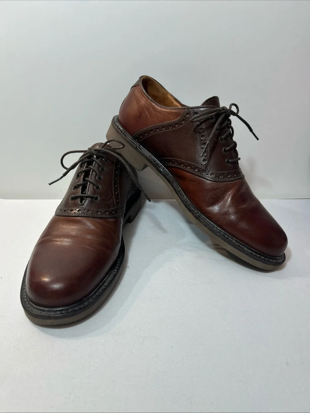 Johnson & Murphy brown leather
