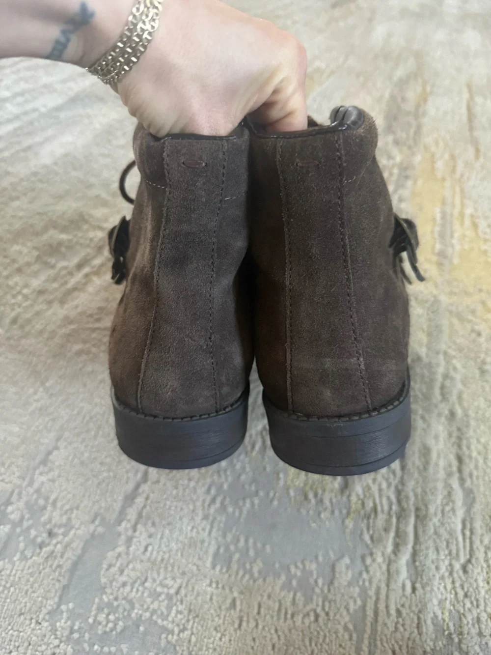 Reserved footwear chocolate