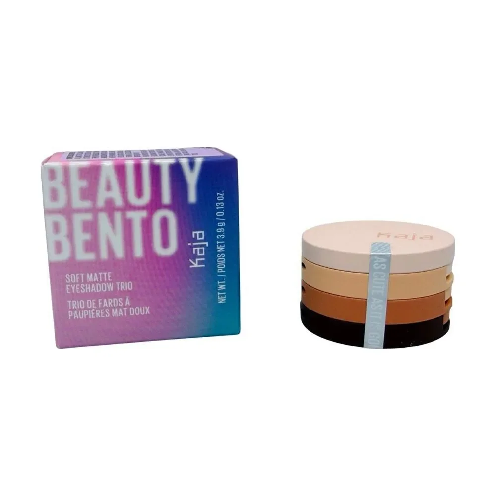 Kaja Beauty Bento Stacked Eyeshadow Trio - 13 Velvet Dreams - 0.13 oz