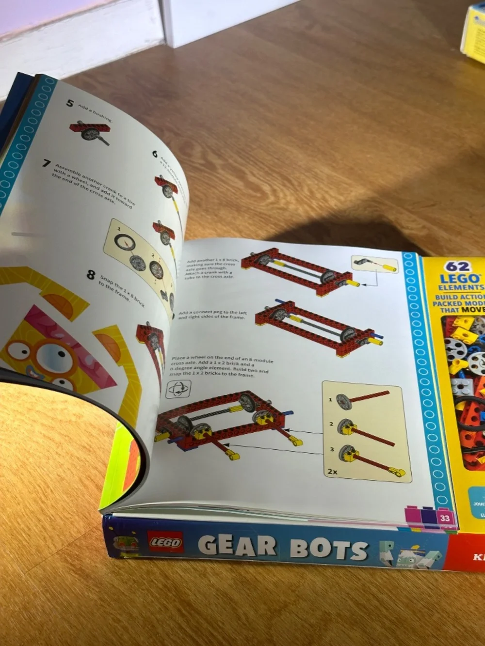 LEGO Gear Bots Klutz STEM Building Kit – Brand New