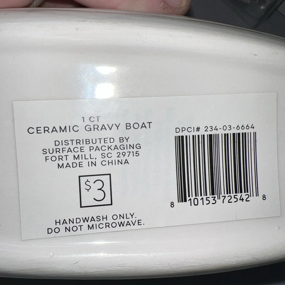 Target bullseye ceramic