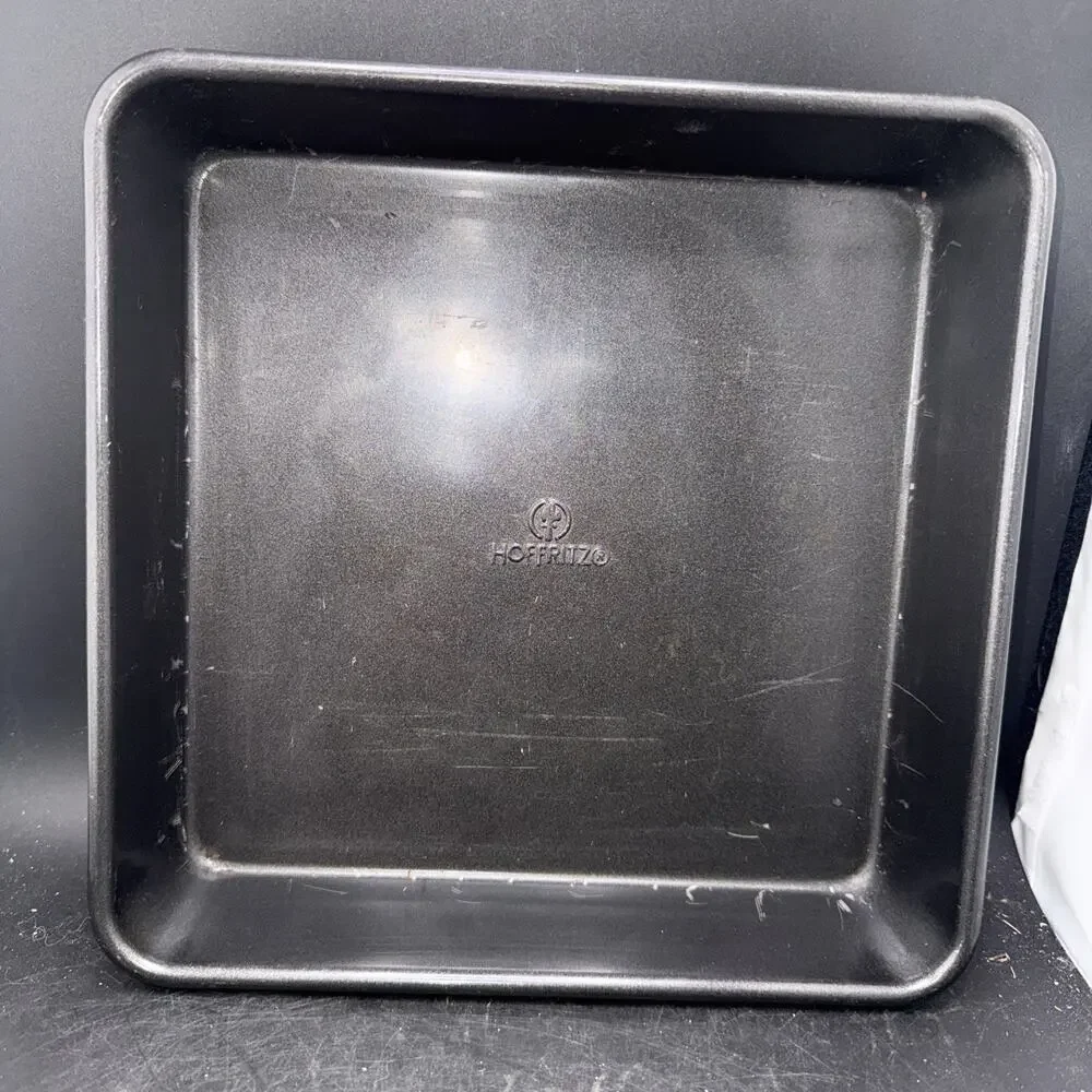 Vintage Hoffritz 9x9 Nonstick Square Cake Brownie Baking Pan Heavy Gauge Steel