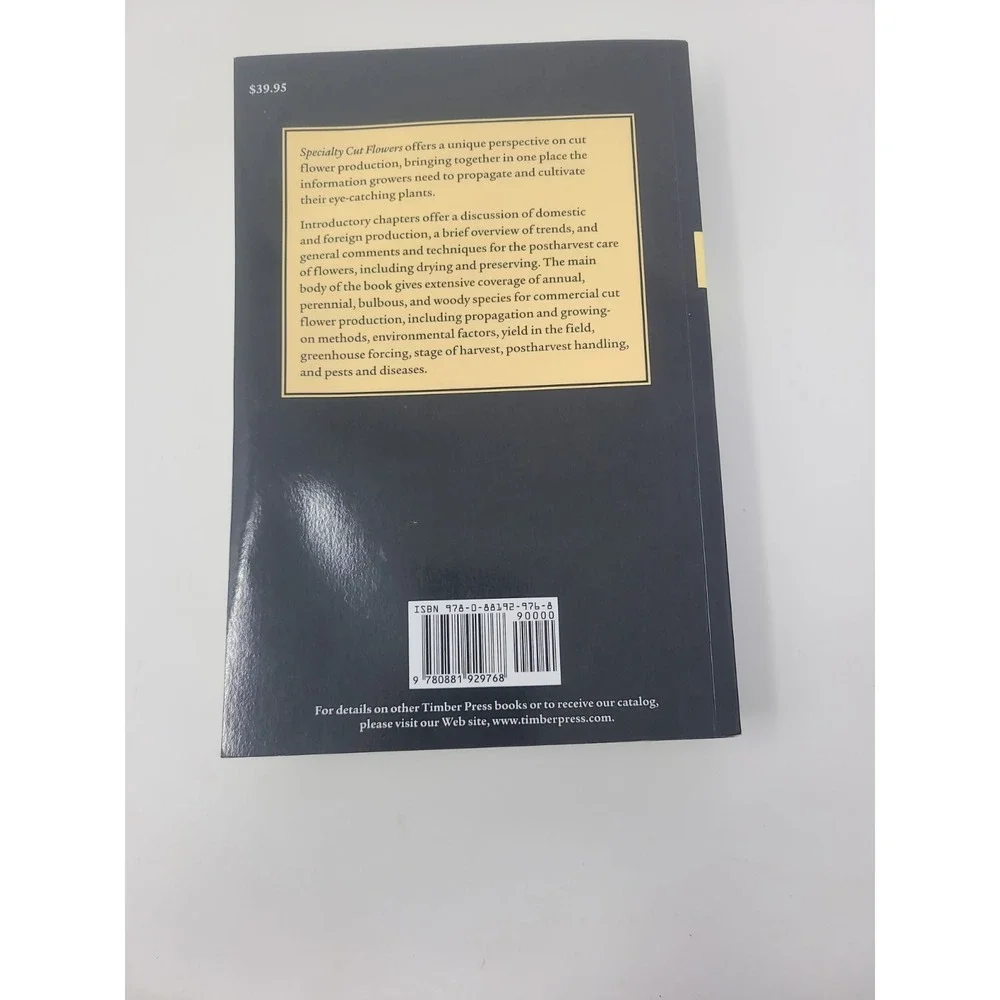 Specialty Cut Flowers Second Edition Revised And Enlarged Paperback