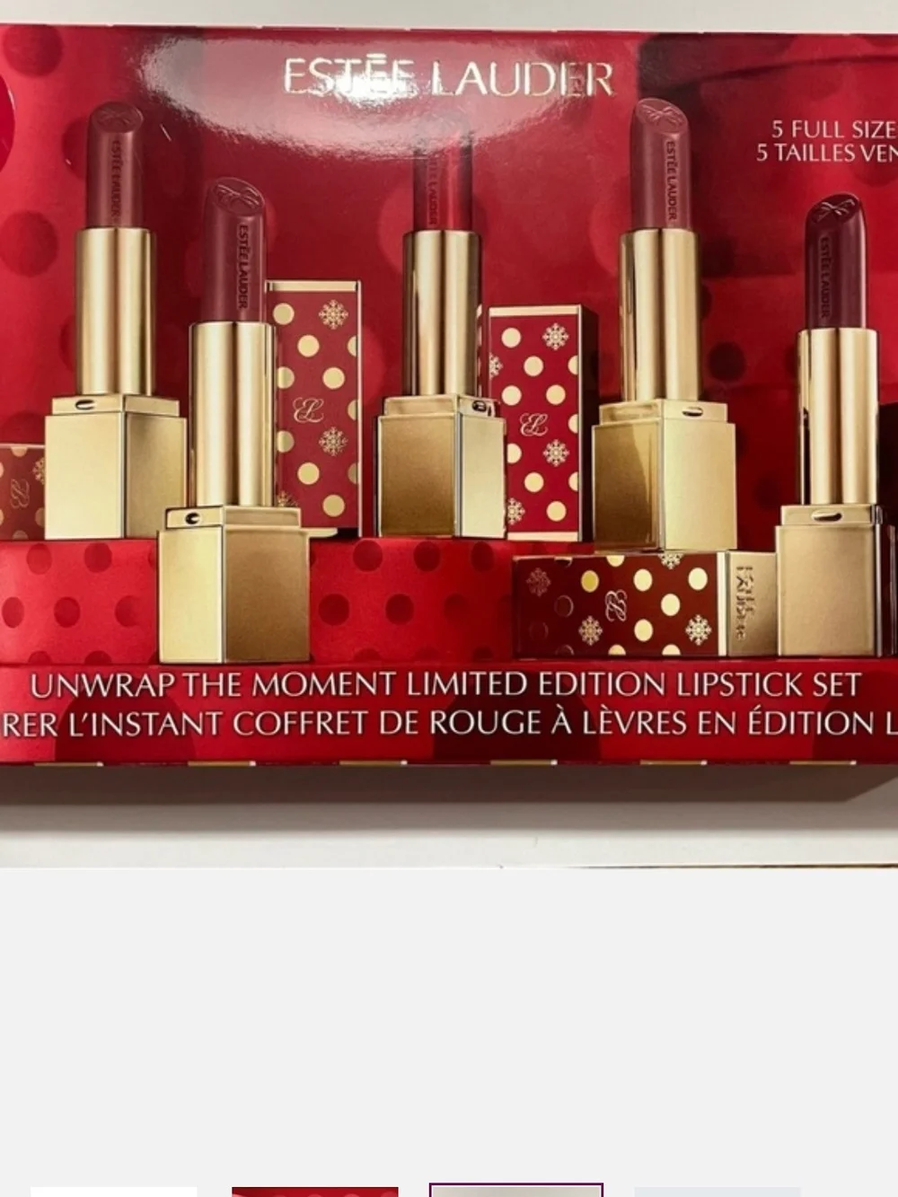 Estée Lauder Limited Edition 5 Lipsticks Set