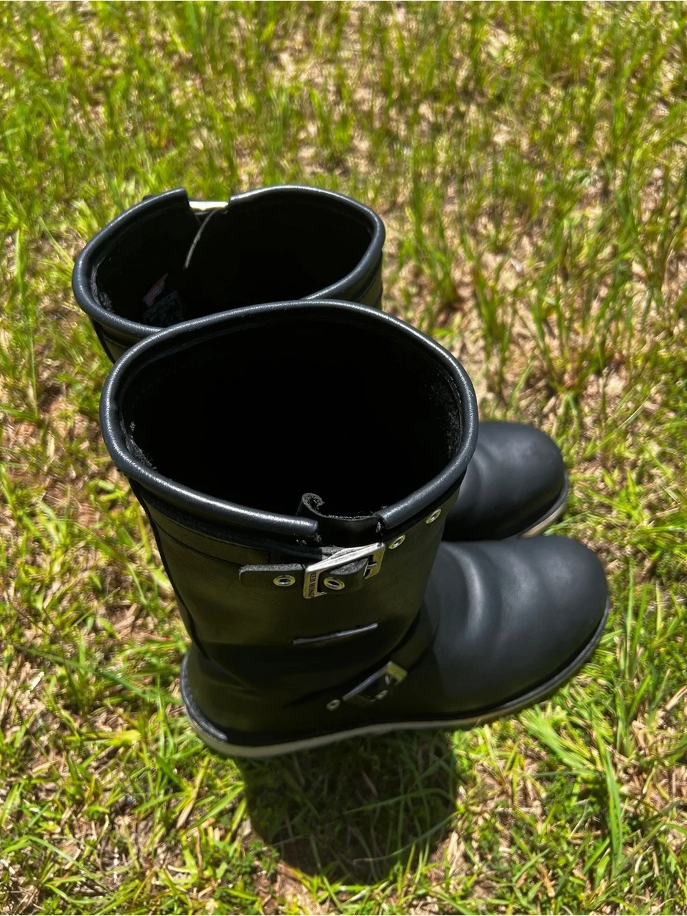 Red Wing Shoes clean lightly