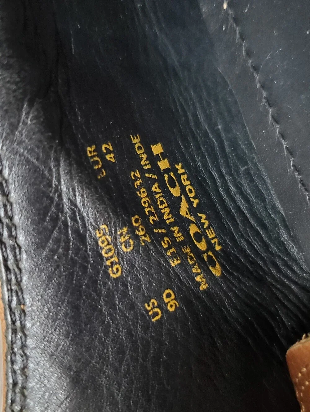 Coach beautiful handcrafted