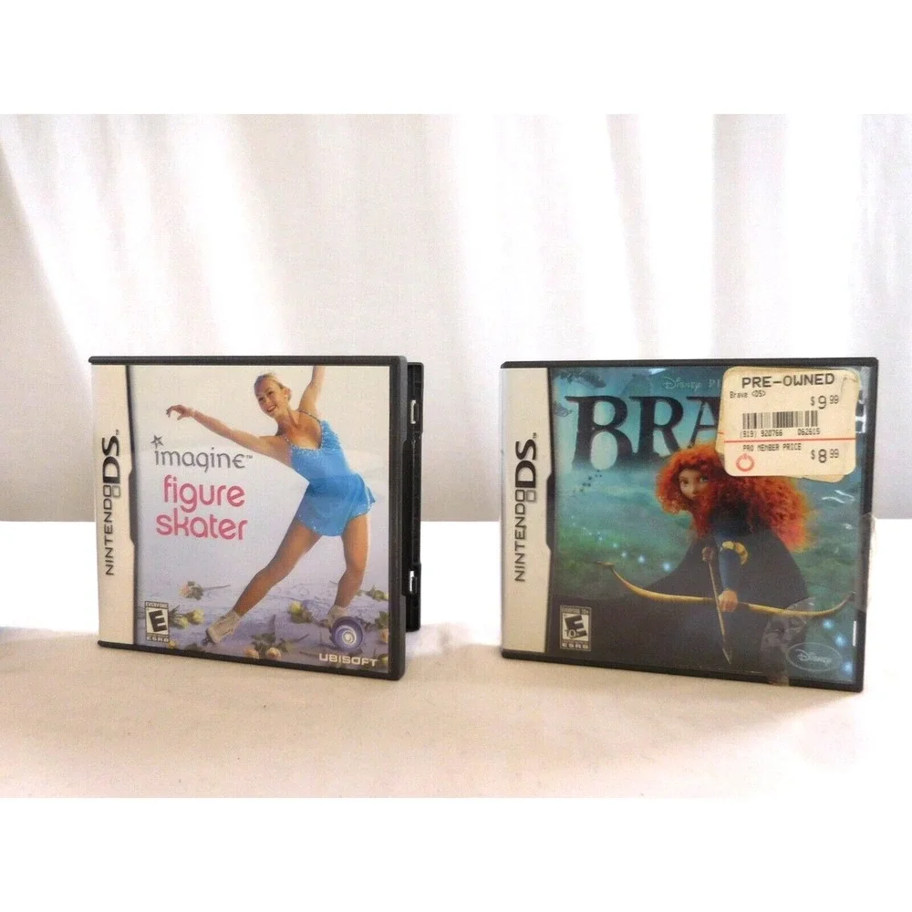 Nintendo DS 3 TESTED Disney Princess: Magical Jewels +  Imagine Figure‎ Skater +
