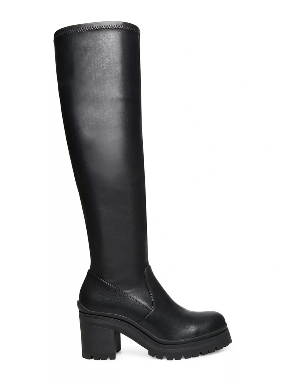 Madden Girl chunky polished leather