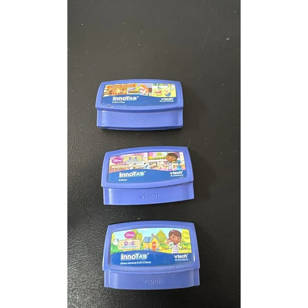 VTech Innotab Cartridges Lot of 3 Disney &  Classic Stories