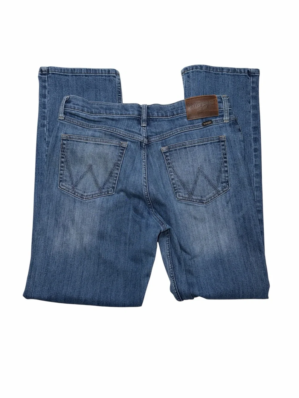 Wrangler Men's Blue Jeans Regular Fit Size W32 Straight Cowboy Rodeo Western
