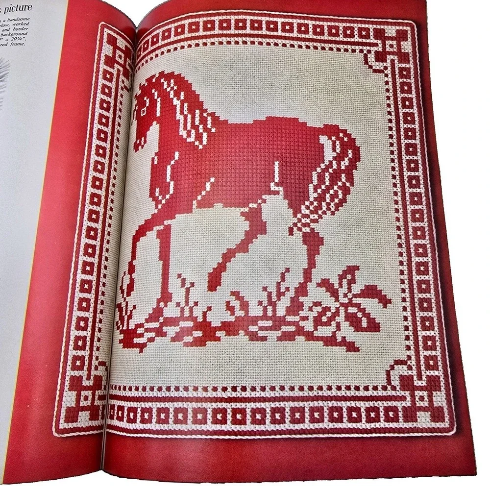 Vtg 1971 McCall's Needlepoint Book 2 Instructions & Patterns for Beginners‎