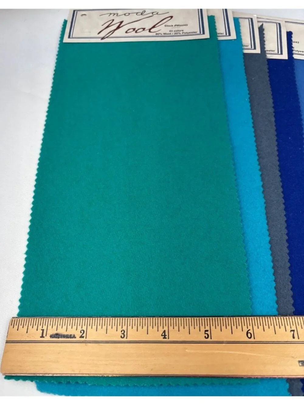 Moda Wool Fabric Swatches Wool Blend Quilting Rug Making