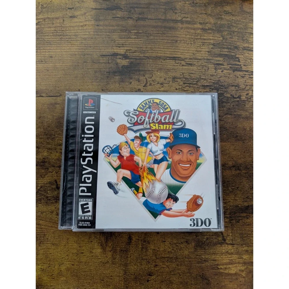 Sammy Sosa Softball‎ Slam PS1 PlayStation 1 Complete CIB 