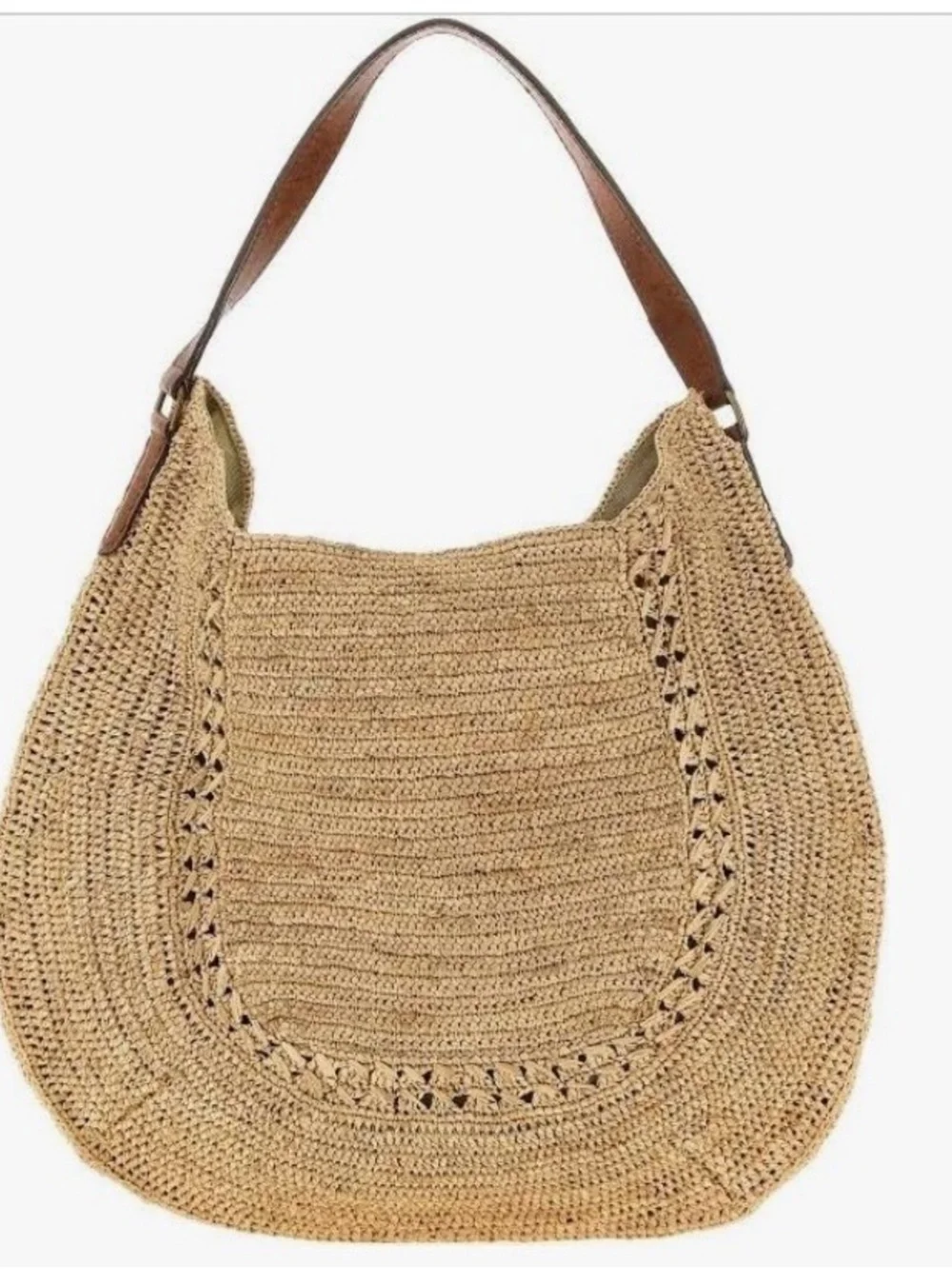 IBELIV Raffia Hobo Shoulder Bag