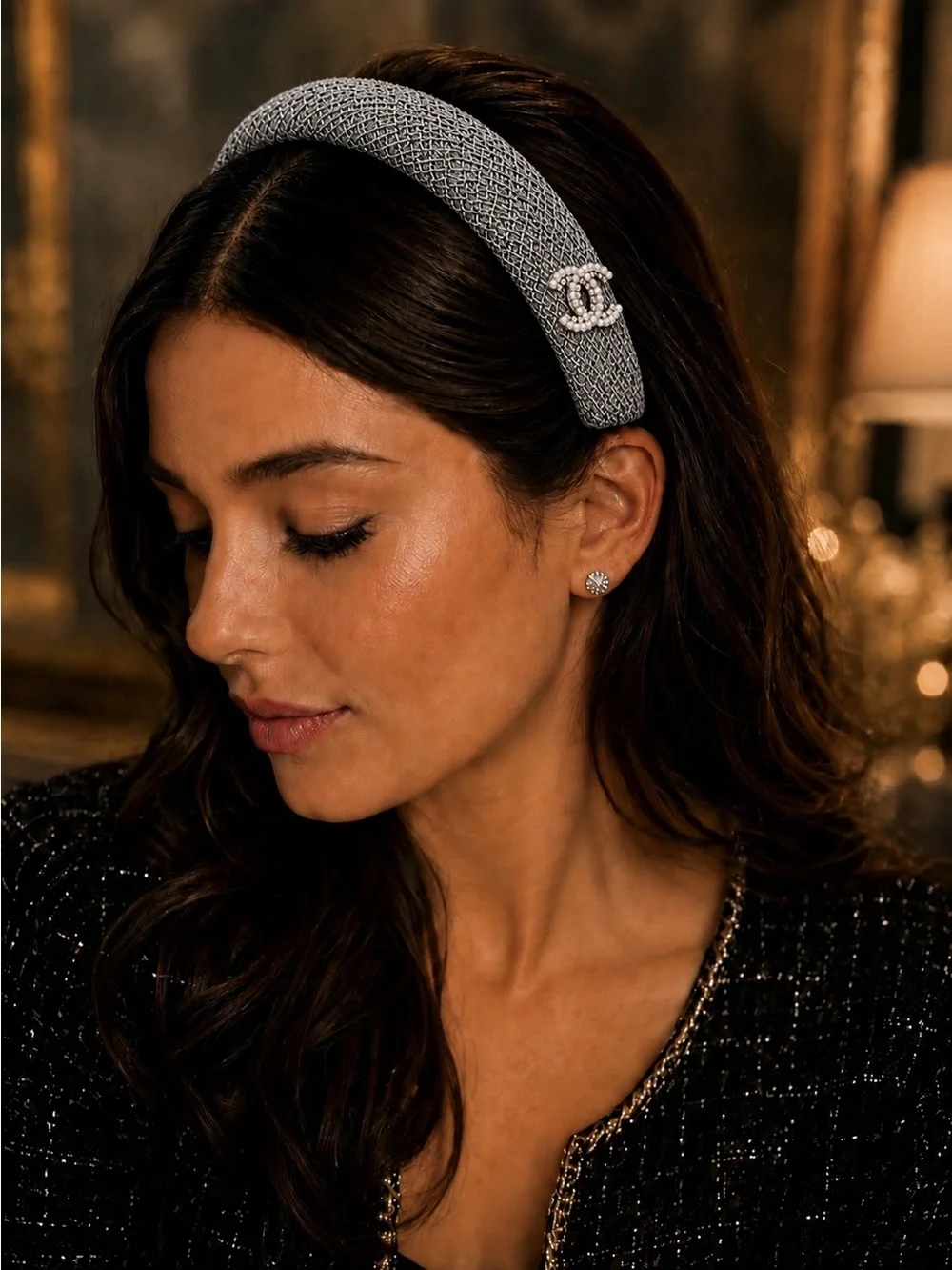Hand Crafted elegant gray
