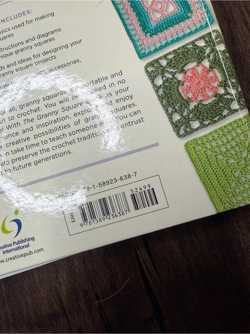 Book granny square