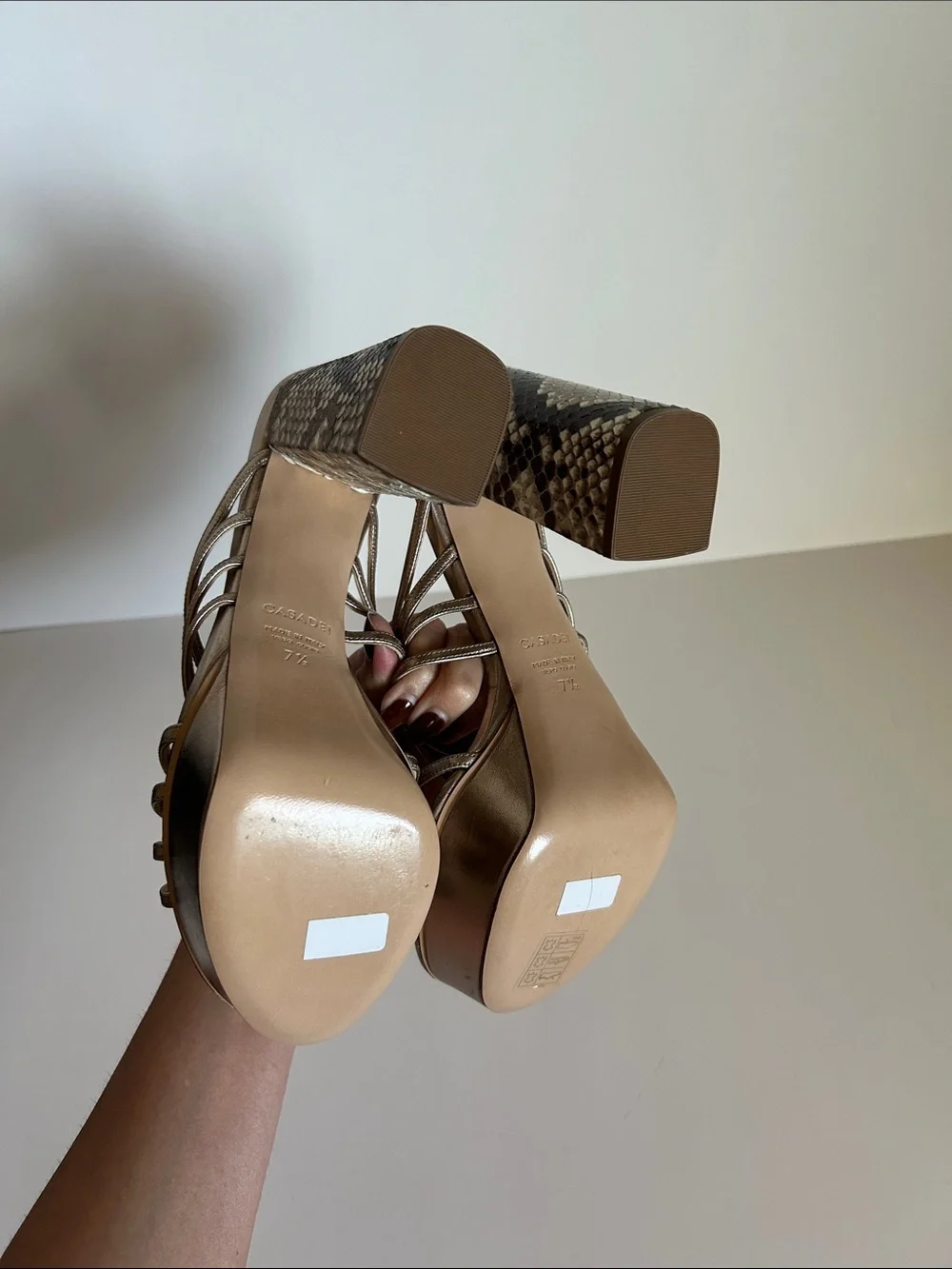 Casadei platform elegant