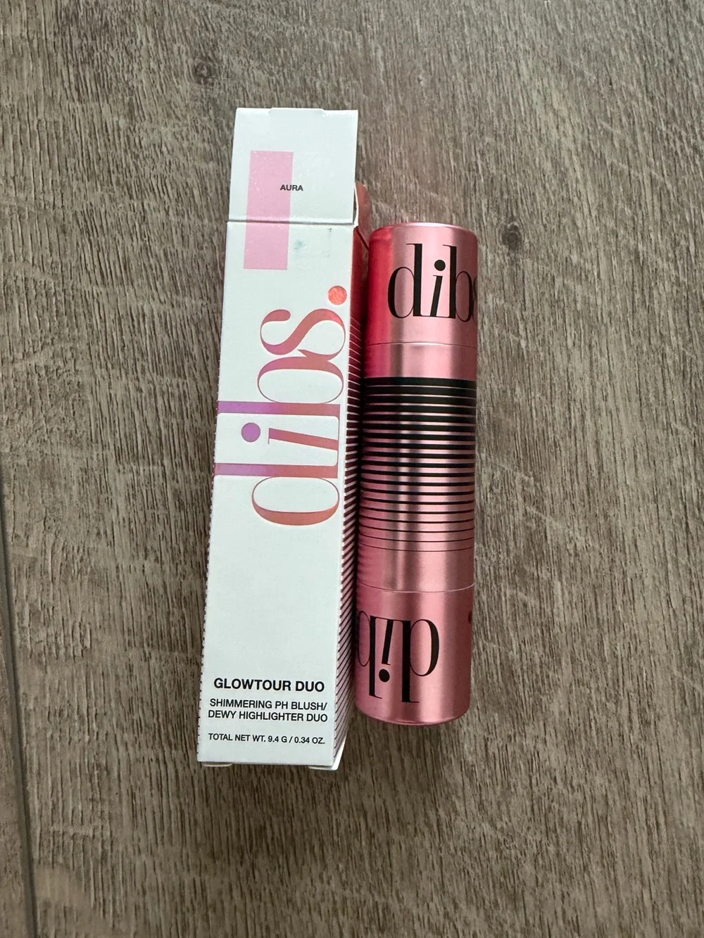 DIBS Beauty GlowTour Duo Aura, blush highlighter