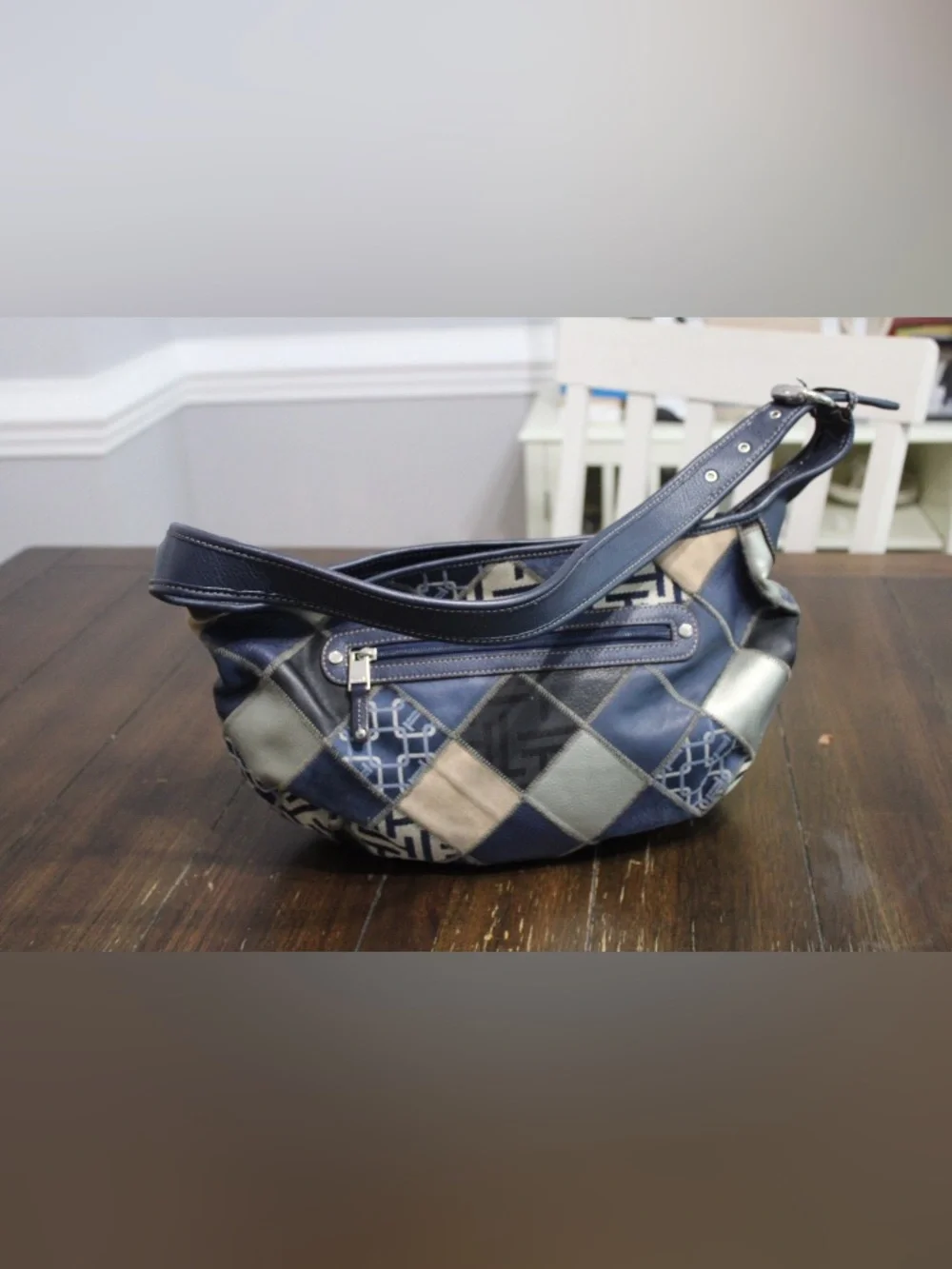 Tignanello patchwork hobo