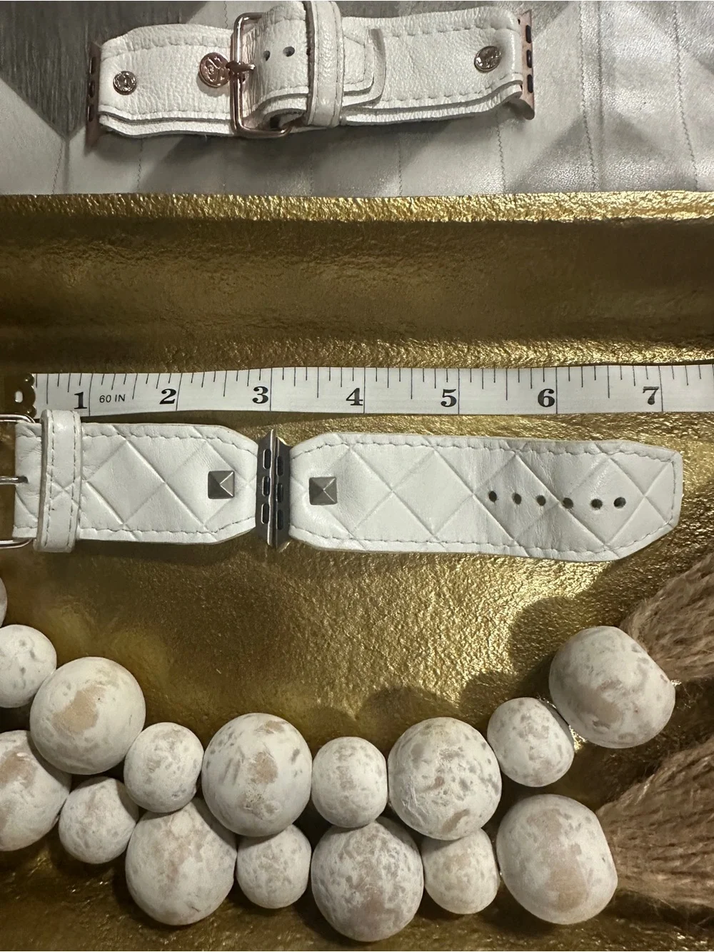Spark’l Bands quilted white