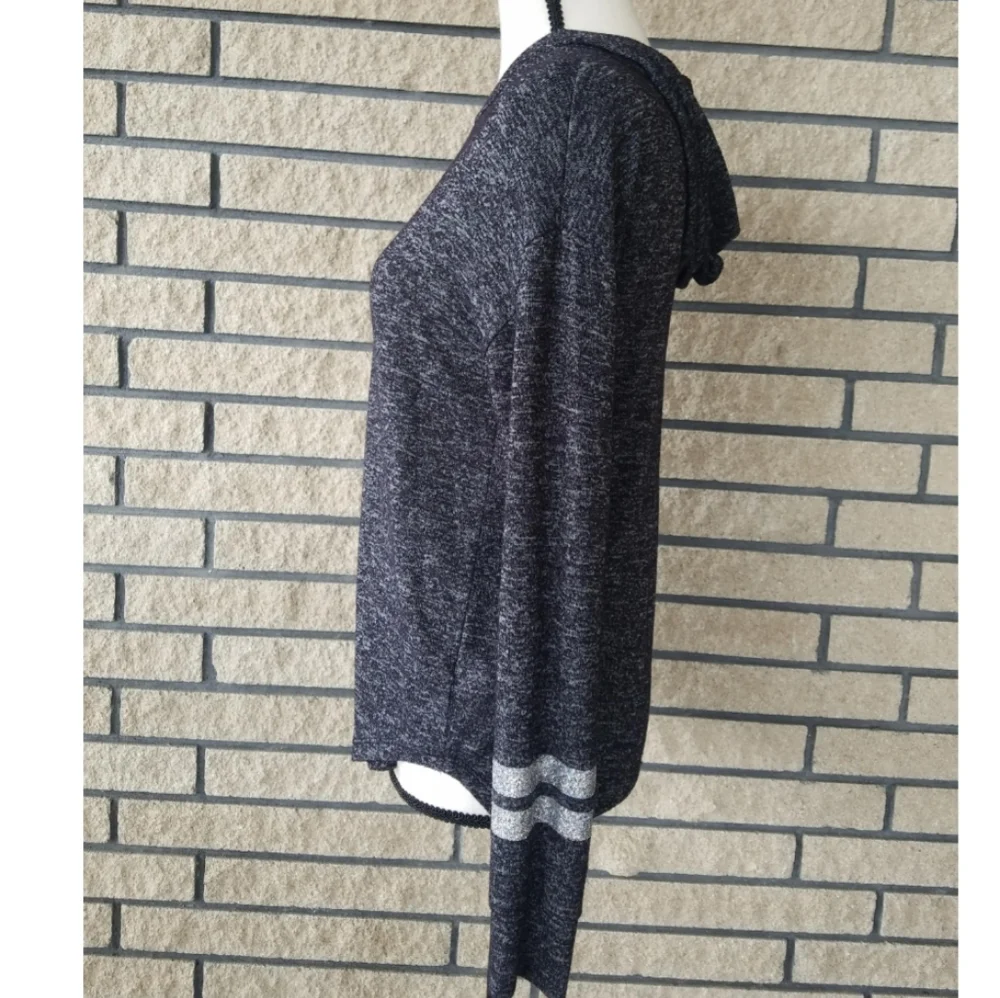 Justice Pullover Hoodie Sweater Gray Size 16