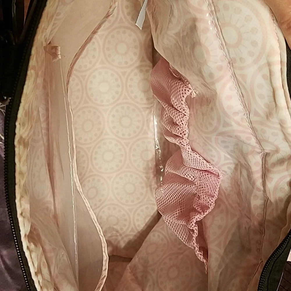 Carters black pink
