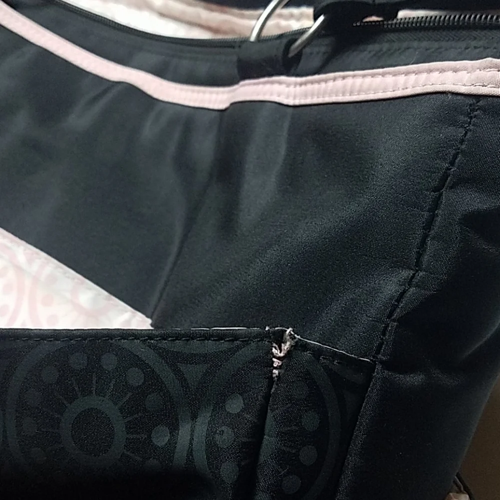Carters black pink