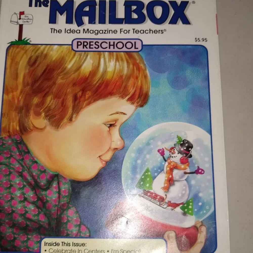 The Mailbox Preschool 1997 - 1999 magazines x 3