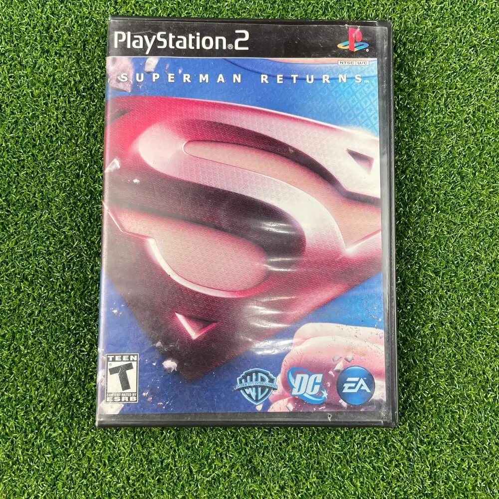 Superman Returns (Sony PlayStation 2, 2006) no Manual Tested