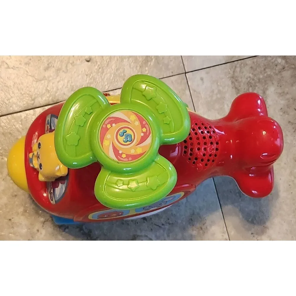 V-Tech Spin and Go Helicoptot electronic interactive toy