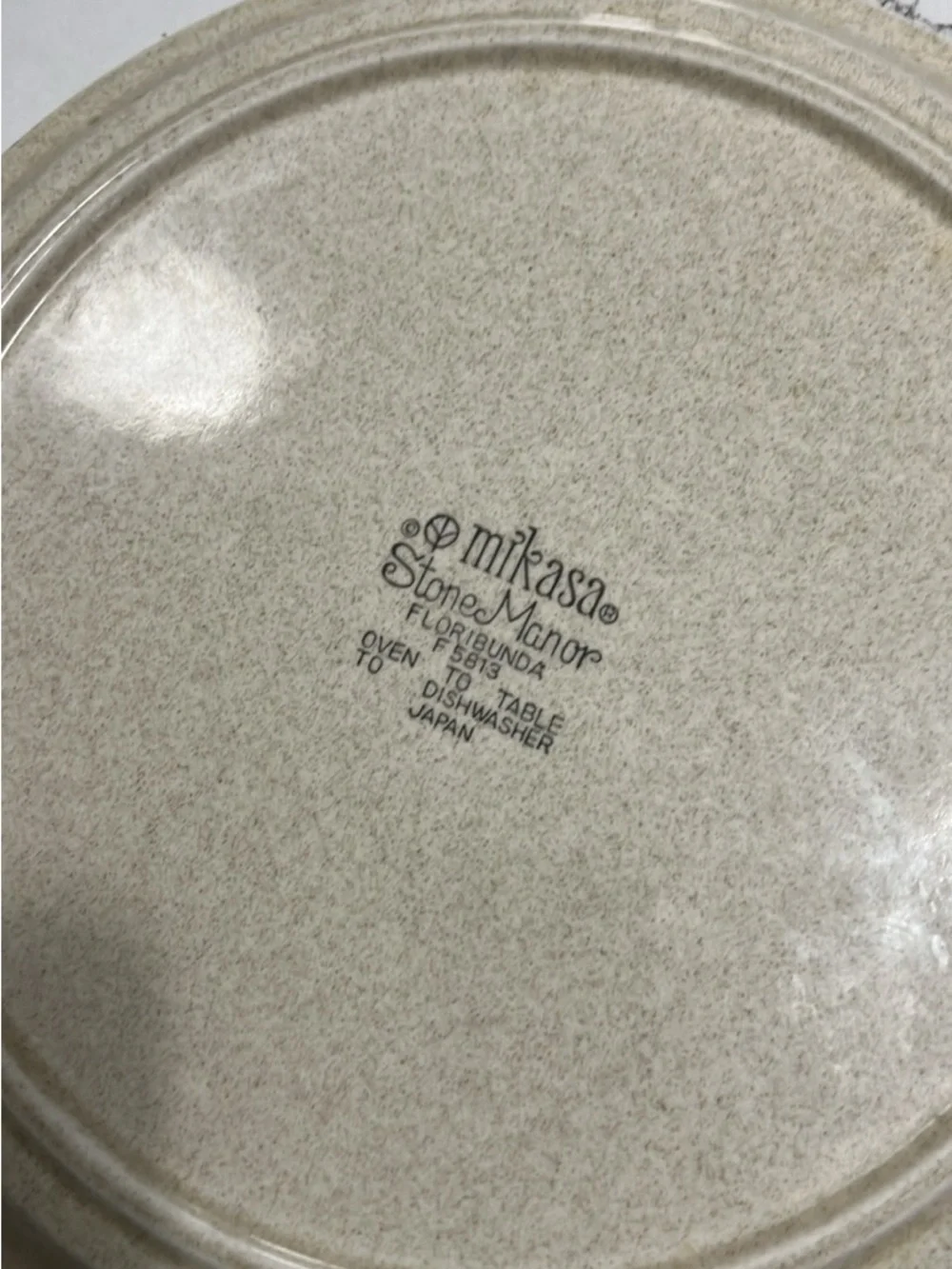 Mikasa stoneware dinner