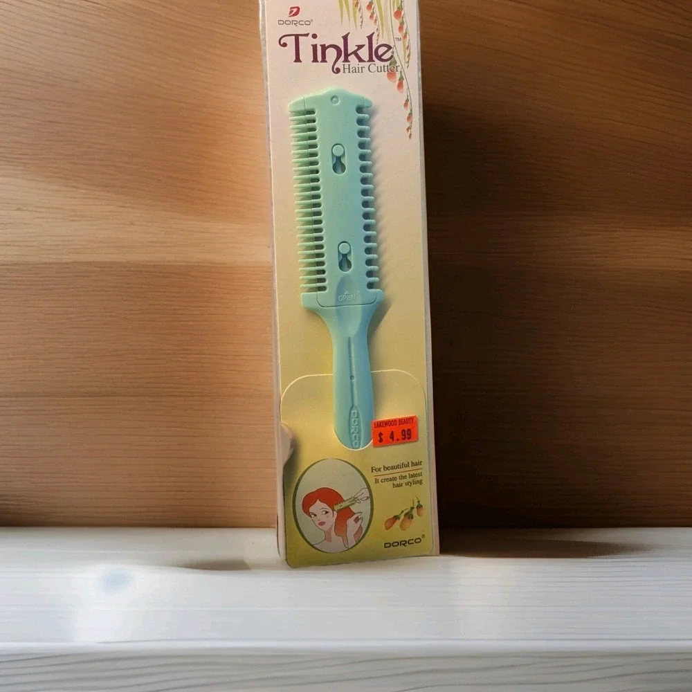 Dorco Tinkle Hair Cutter Razor Comb‎ Green