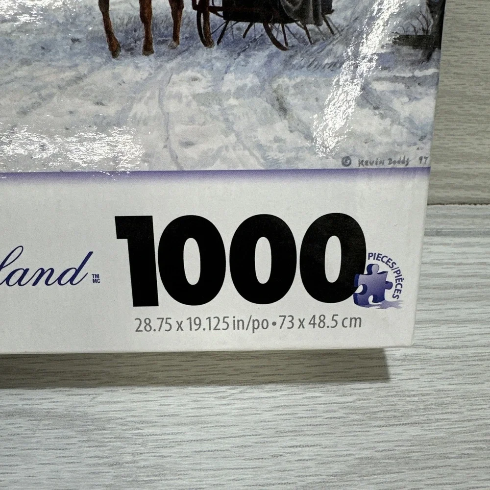 TCG Winter Wonderland Heading Home 1000PC Puzzle 29 x 20