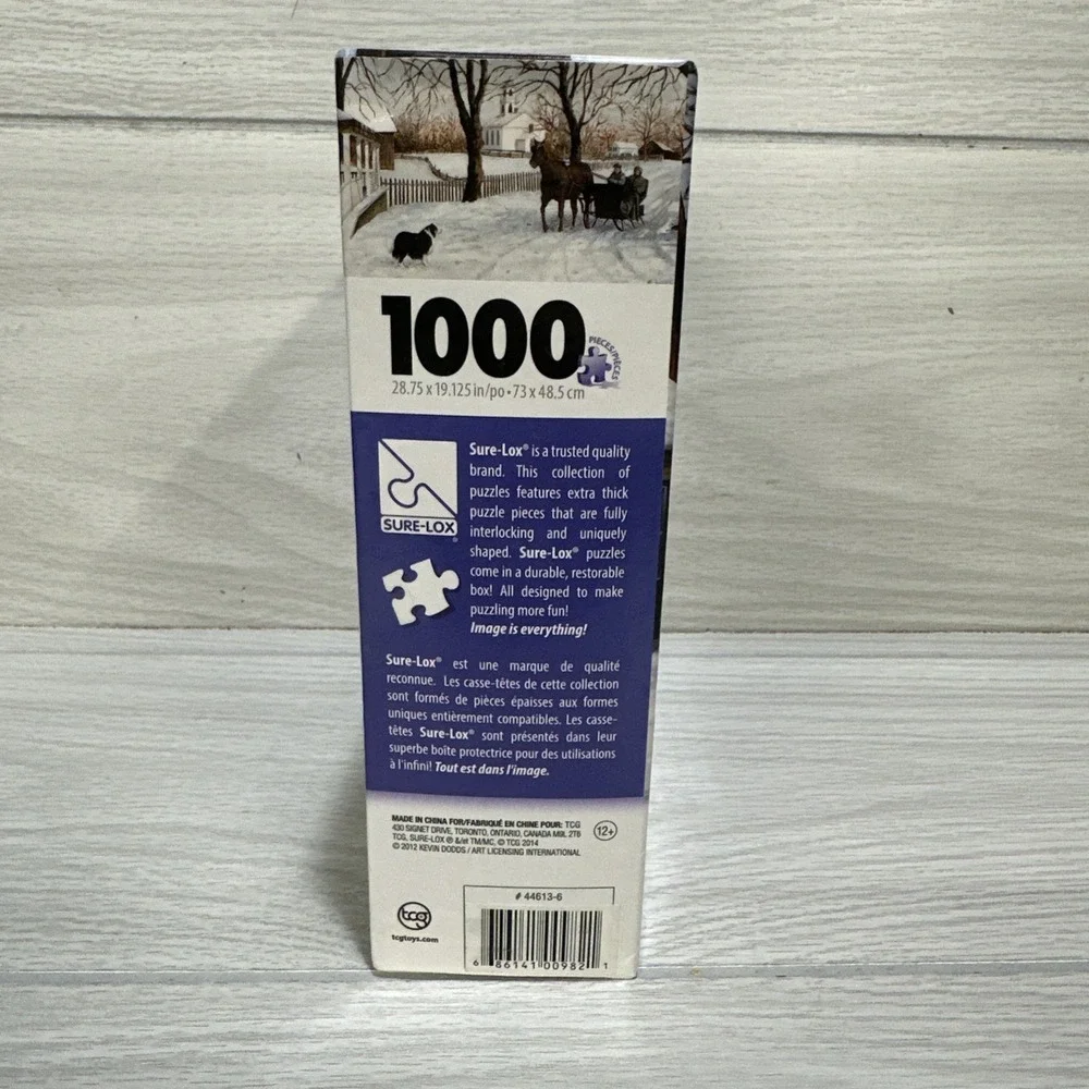 TCG Winter Wonderland Heading Home 1000PC Puzzle 29 x 20
