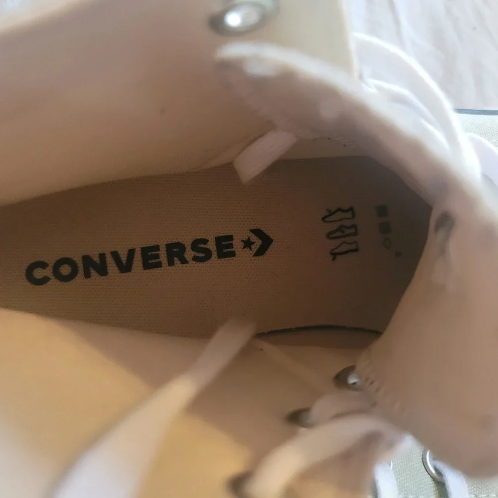 Converse Chuck‎ Taylor All Star Lift High Top Platform Sage Green Sneakers W7