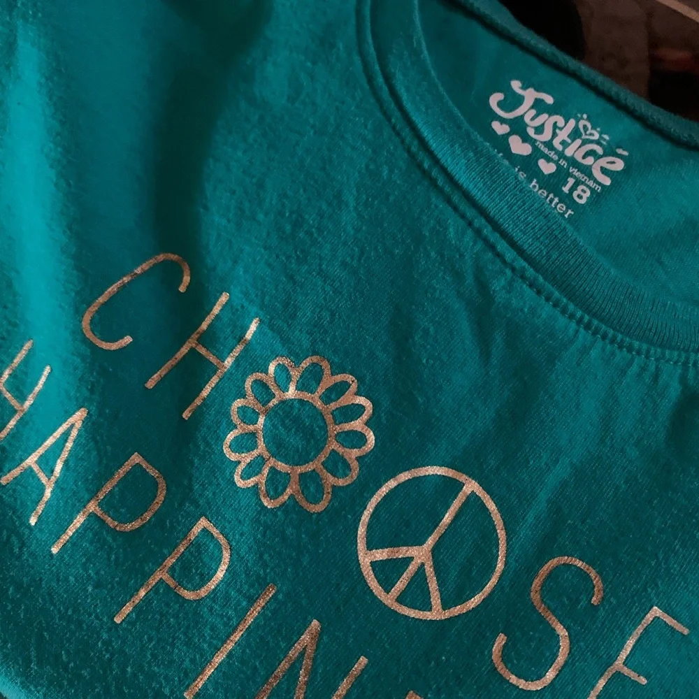 Justice “choose happiness”