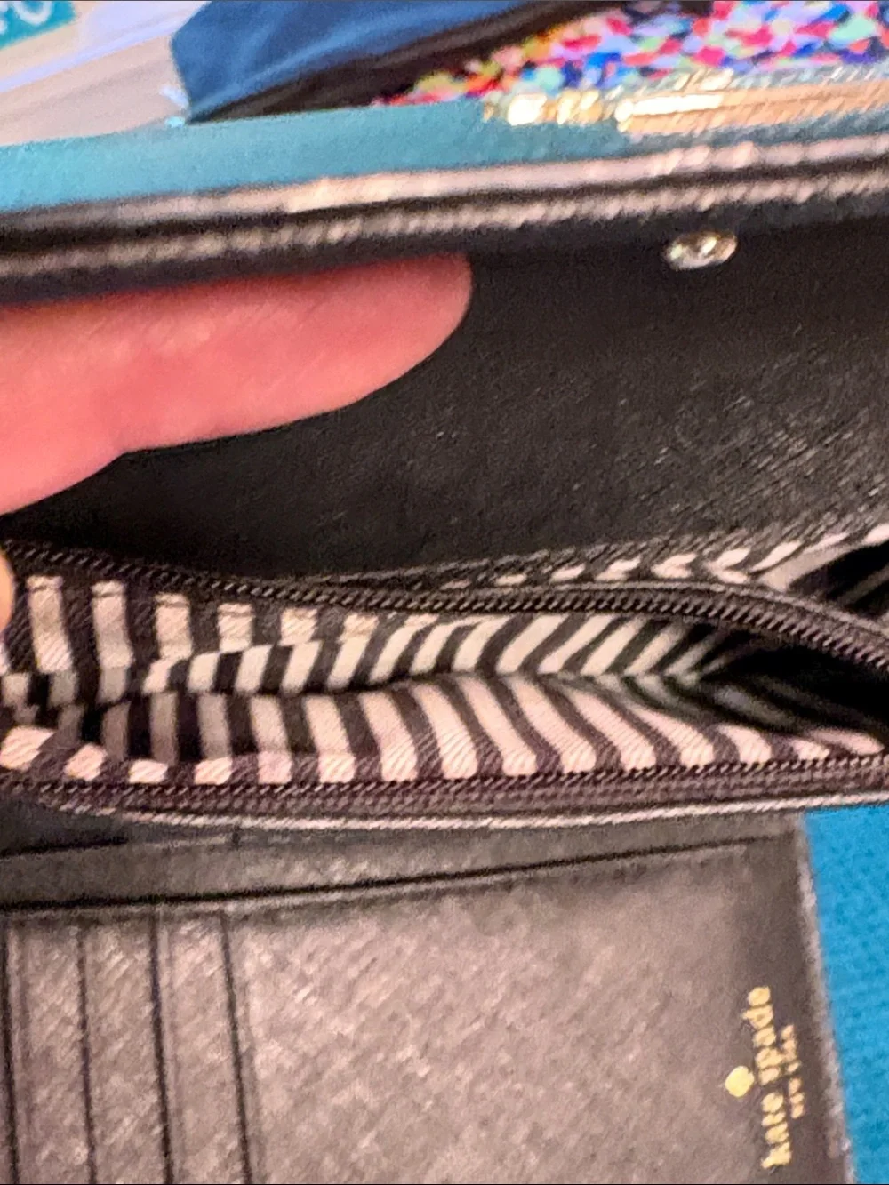 kate spade structured saffiano